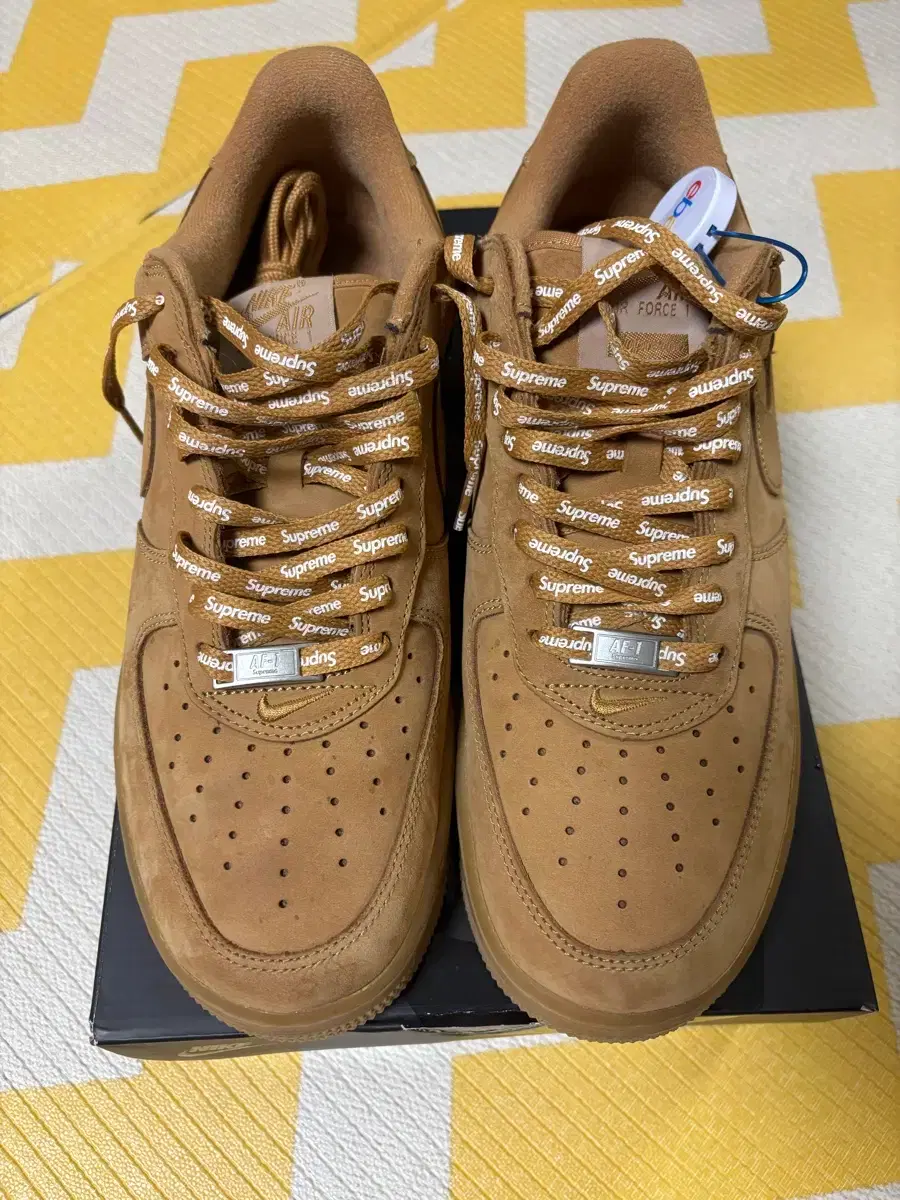 シューズ(男性用) Nike Air Force 1 Supreme 27 Supreme Nike Air Force 1 Wheat 27